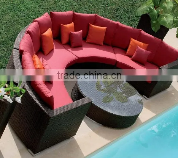2016 New Design Rattan Sectional Sofa Outdoor Furniture With Waterproof Cushion Quality Choice photo-6