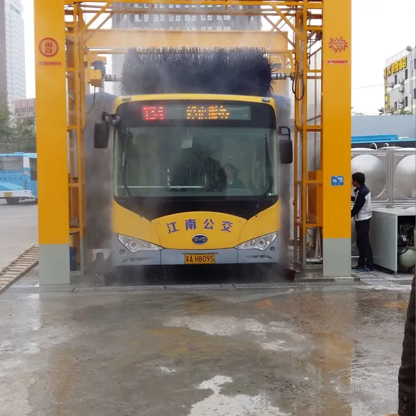 Channel Type Three Brush Car Washing Machine