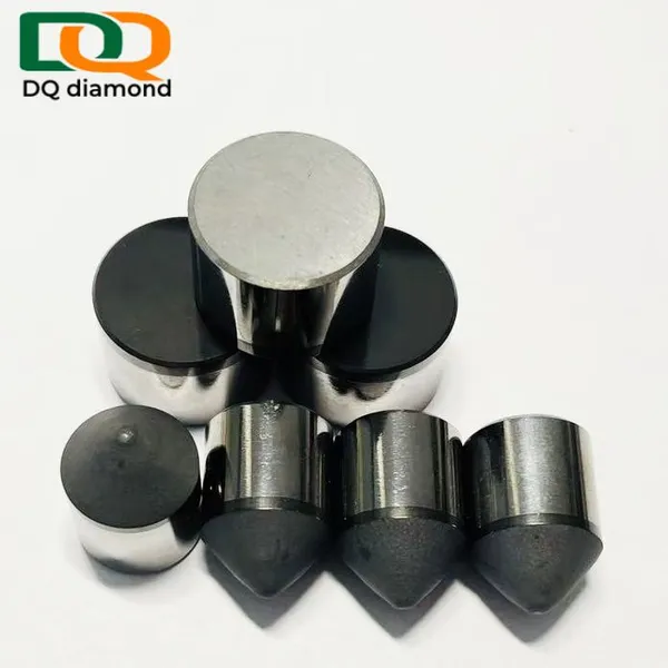 Polycrystalline Diamond Compact PDC Bits for Oil Well Drilling Companies High Hardness Dome Button Cylinder 1308 1313 1613 1913