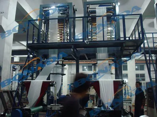 SJ-FM Series Double-head Film Blowing Machine Set photo-3