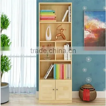 Customize 100% Solid Wood Ladder Shelf Furniture, Pine Wood Display Book Shelf photo-2
