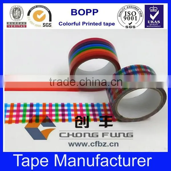 Hot Sales Colorful Adhesive Custom Logo Printed Bopp Packing Tape photo-5