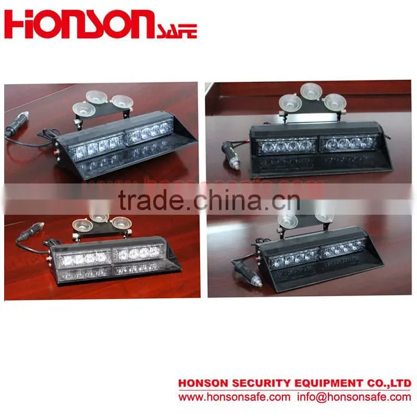 Super High Intensity LED Windshield/Deck/Dash Emergency Strobe Light HV-241 photo-2