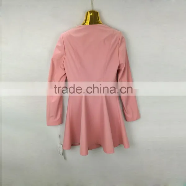 High Quality Polyester Custom Woman Jacket,womens Bomber Jackets Women Winter Jacket 2015 photo-2