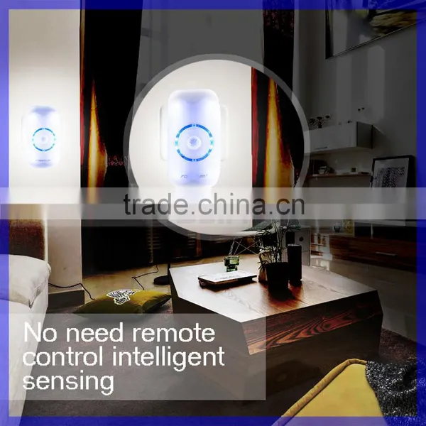 Wireless EU Plug Auto PIR Motion LED Human Sensor Night Light photo-3