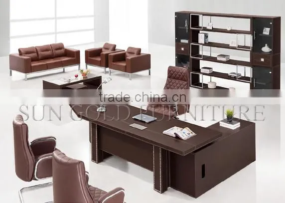 Factory Outlet Selling Office Wooden Steel Negotiation Table(SZ-ODT663) photo-4
