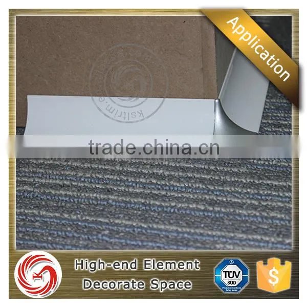 China Top Ten Supplier Inner Corner Outer Corner Aluminium Wall Skirting Board With Clips photo-5
