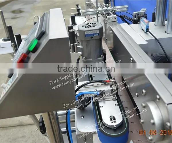 Servo Motor Automatic Two Side Sticker Paper Bottle Labeling Machinery China Shanghai photo-3