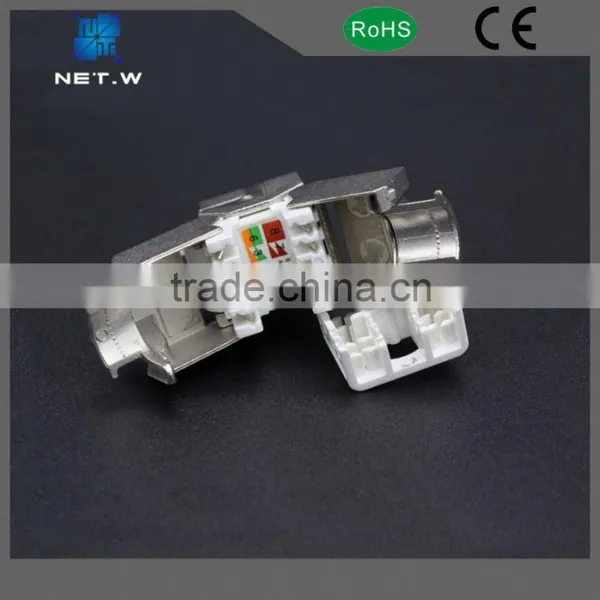 Portable Ftp Rj45 Cat5e Cat6a Female Keystone Jack photo-3