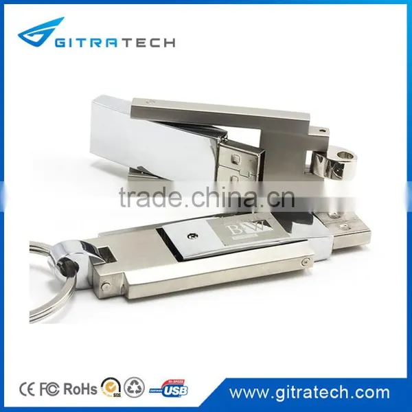 Engraved Logo Metal Pen Drive Gifts photo-6