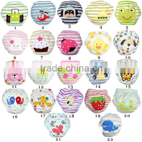 New Patterns China Factory Wholesales Ttraining Pants Baby Trainer