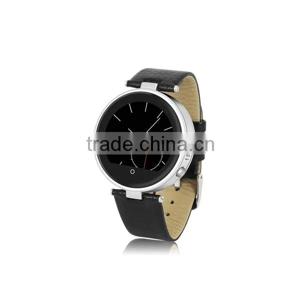 Geniune Leather Strap Health Tracker Smart Watch With Heart Rate Monitor, 1.22''smart Watch Heart Rate photo-3
