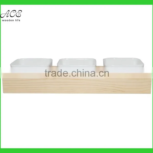 Wooden Flower Pot Trays photo-3