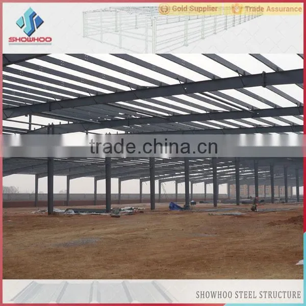 Construction Building Greenhouse Galvanized Steel Frame Steel Structure Warehouse Kit