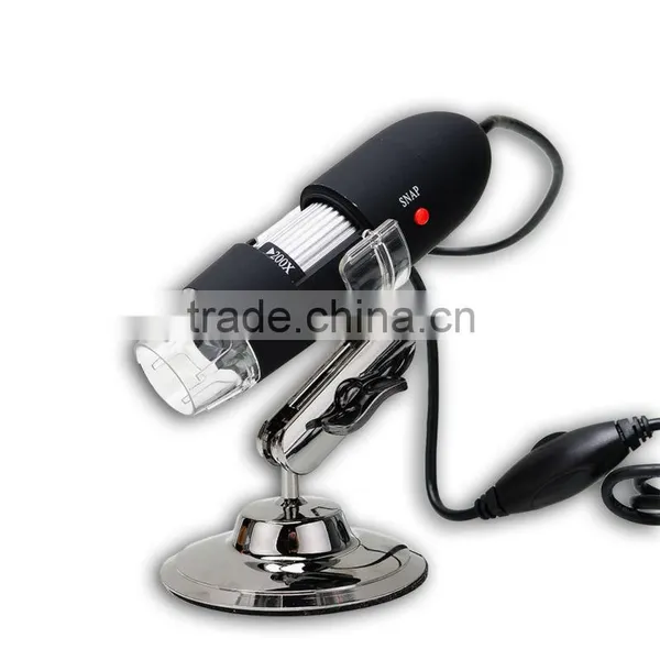 25x - 200x 2MP USB Digital Microscope Endoscope Video Camera Magnifier W/Driver photo-2