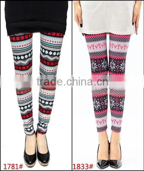 Fall Trendy Geometric Digital Print Yoga Galaxy Sport Leggings photo-2