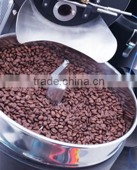 Stainless Steel Automatic Small Coffee Bean Roaster for Home Use, Commercial Coffee Bean Roasting Machine photo-3