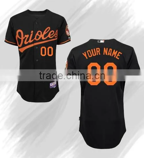 Black Coolest Baseball Uniform Quality Best Choice
