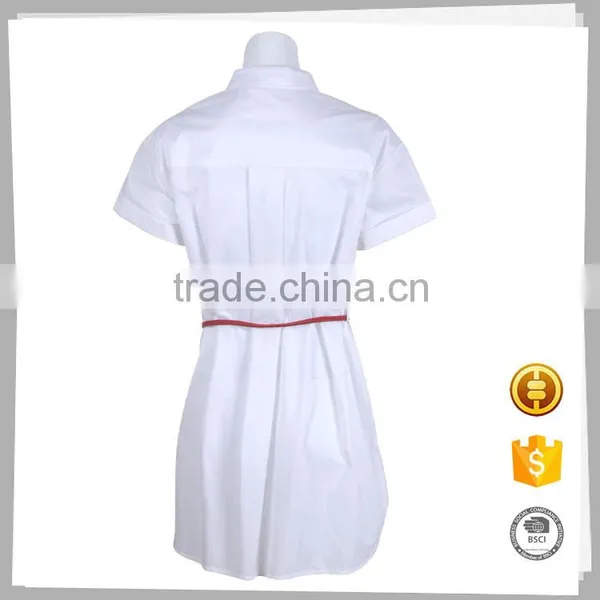 High Quality Custom Model Simple Blouse for Office Uniform photo-2