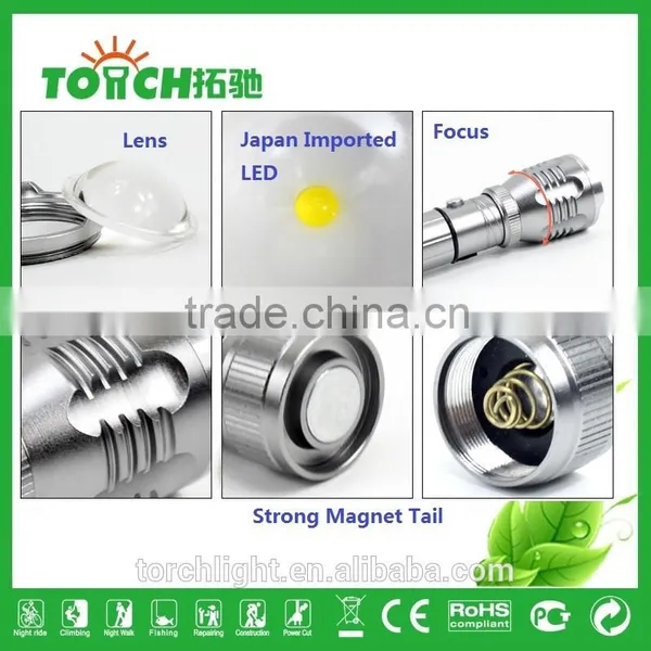 Focus LED Work Light Lantern 3-Mode 500LM Zoomable Adjustable Light for Repairing, Camping and Outdoor photo-4