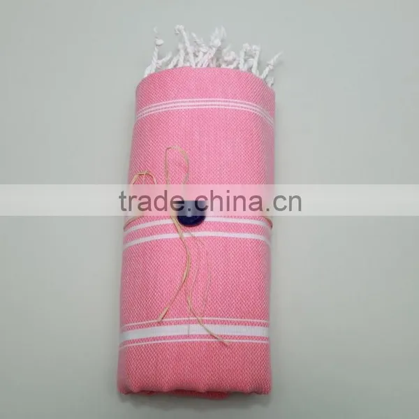 Custom Design 100% Cotton Material 70*150cm Softtextile Fouta Towel for Beach photo-5