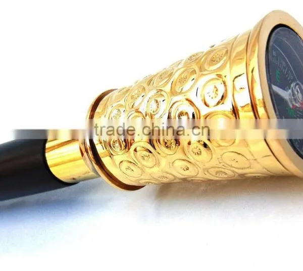 Antique Style Brass Handle Walking Canes/compass Walking Canes Wk1104 photo-2