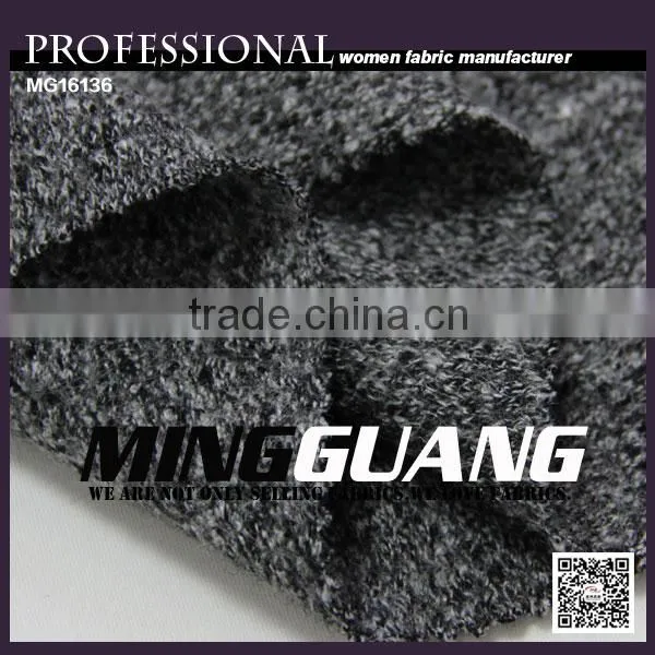 Mingguang New Design W/R/N Composition Colorful Look Nice Keep Body Warm Knited Fabric photo-5