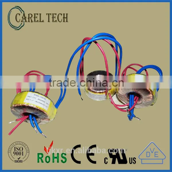 Free Samples CE ROHS Small Toroidal Electronic Transformer 230V 50Hz photo-3