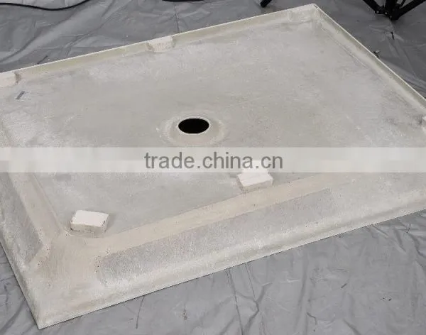 North America Market UPC/cUPC Certified Double Threshold Shower Base, Cupc Shower Base, Tile Flange Base photo-3
