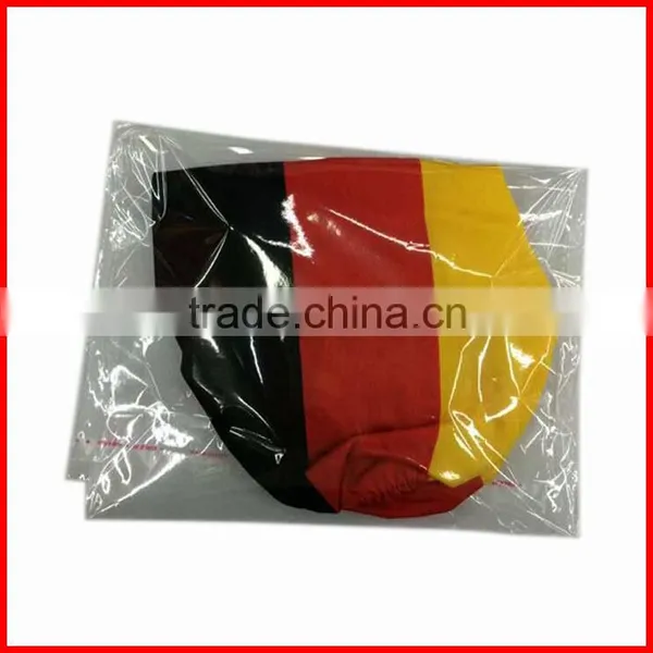 Stretch Fabric Car Wing Cover,Germany Flag Mirror Cover,black Red Yellow Flag Cover photo-2