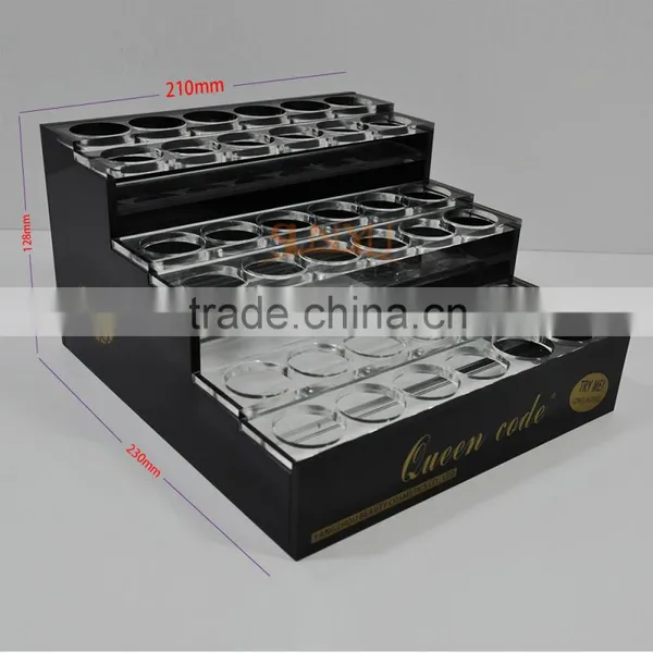 Awesome Look 36 Bottle Holes Acrylic Perfume Scent Stand photo-6