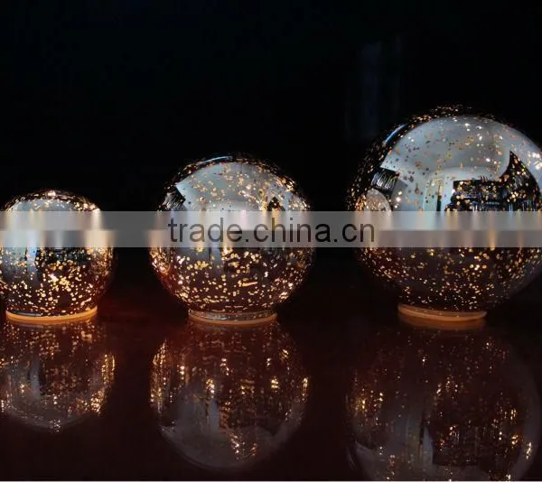 Glass Led Christmas Glass Ball Light Decoration photo-2