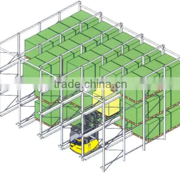 Warehouse Cold Storage Drive-in Pallet Racking