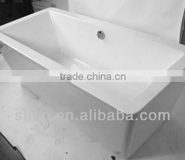 Freestanding Square Bathtub Acrylic Baths photo-2