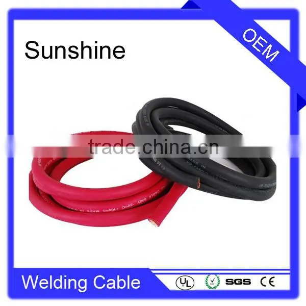 Silicone Rubber Welding Cable Silicone Rubber Coated Triplex /multi Core Cable photo-5