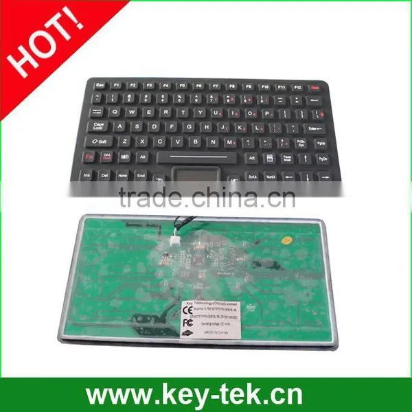 New Military Silicone Rubber Backlight Keyboard With Sealed Touchpad