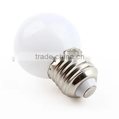 E27 0.5W 12x3528SMD 30LM 5500K Natural White Light LED Ball Bulb (220-240V) photo-2