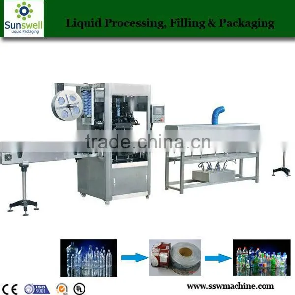 Stainless Steel Sleeve Shrink Labeling Machine
