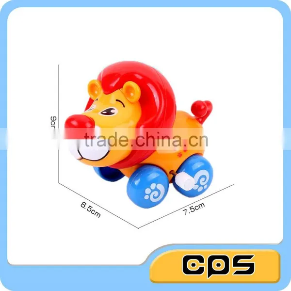 12PCS Cartoon Plastic Wind up Lion Toy photo-4