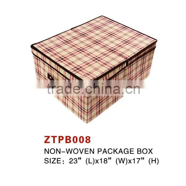 Lattice Non-woven Package Boxes, Non-woven Storage Boxes