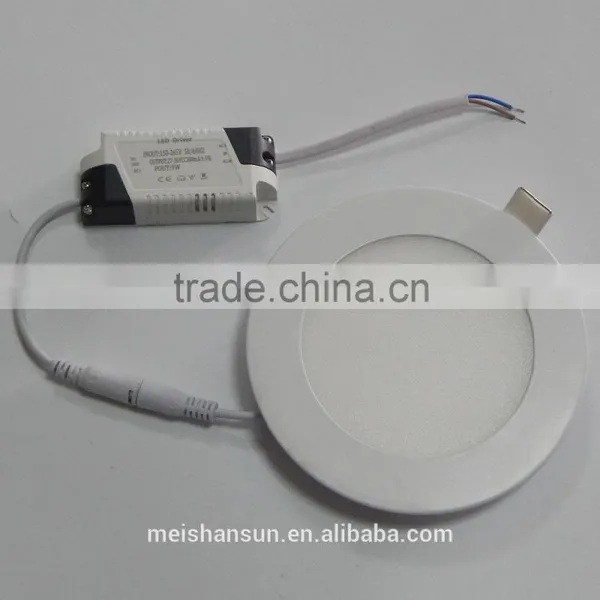 Slim Led Round Panel Lamp High Bright 6w Panel Light photo-3