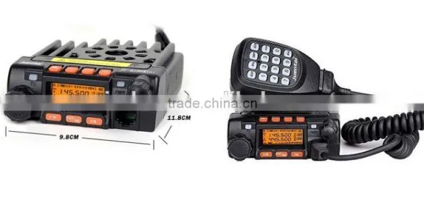 Car 136-174/400-480MHz Dual Band VHF/UHF Mobile Radio Transceiver Walkie Talkie photo-2