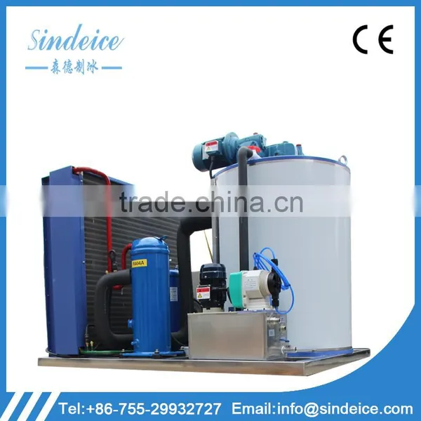 SINDEICE Professional Ice Making Factory Sales Hot 2 Ton Flake Ice Machine Commercial Use Making Machine photo-5