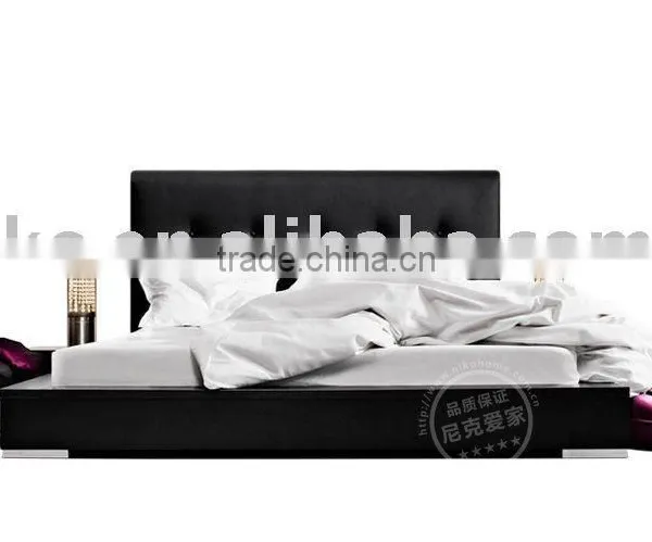 Leather bed Bedroom furniture