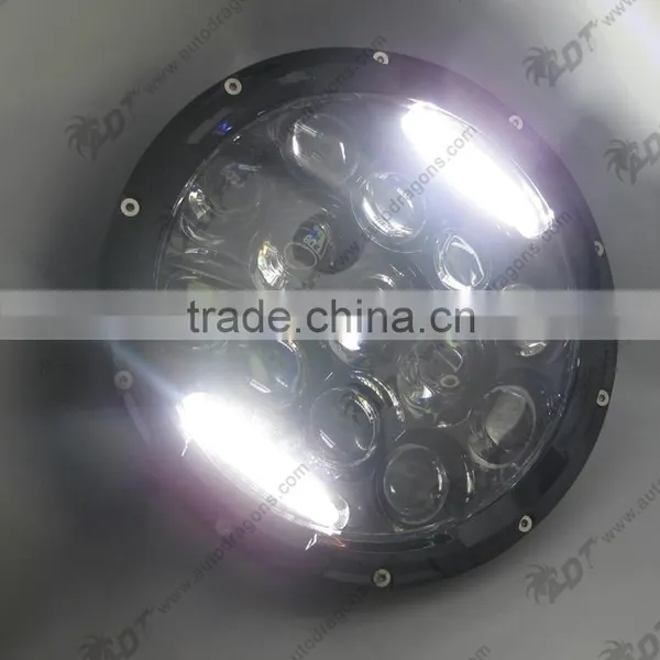Jeep Wrangler 7inch Led Headlights for 7" Jeep Headlight Led hi Low Jeep jk Led Headlights photo-6