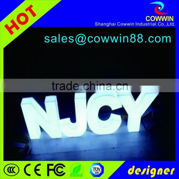 Outdoor/Indoor Chrome Letter Light Acrylic/small Acrylic Letters Popular 2016 photo-3