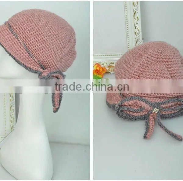 Pattern Knitted Hats for GIRL