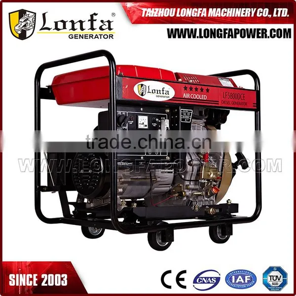 Cheap Portable 5000W Portable Diesel Generator With CE ISO Approved photo-4