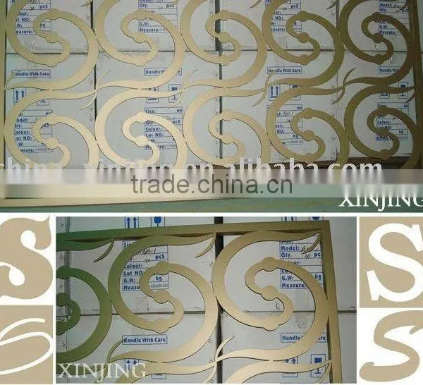 metal false ceiling/aluminum cnc perforated false ceiling