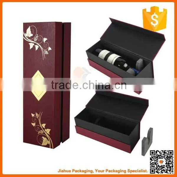Custom Wine Bottle Gift Box for Wine Glasses Packaging photo-6